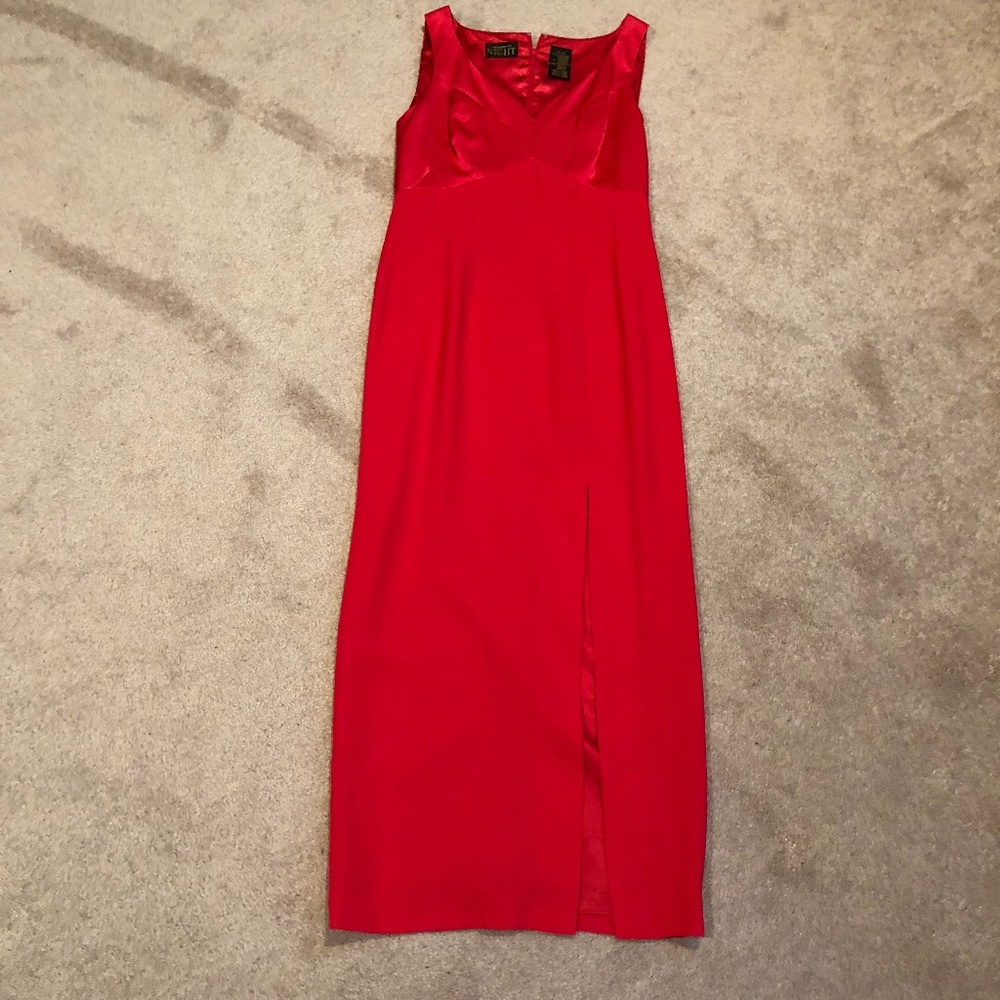 Liz Claiborne Coral Ball Prom Gown Size 6 c